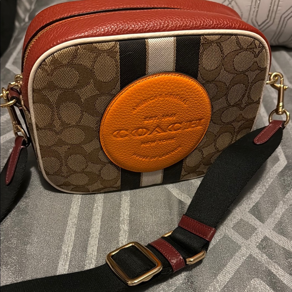 Coach Crossbody Bag with Signature Pattern